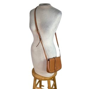 GAP Tan Leather Crossbody Bag